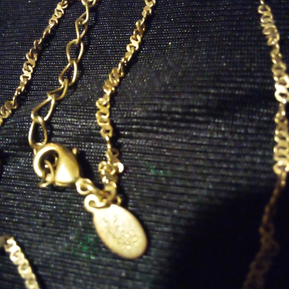 Lot Of 2 Nolan Miller Necklaces Faux Pearl Rhinestone - Picture 3 of 8